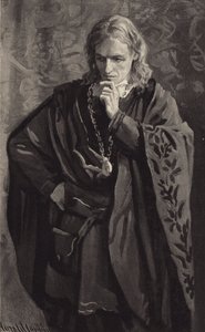 Questo giovane principe era oscurato da una profonda malinconia da Harold Copping