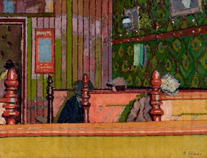 Ristorante, c.1914 da Harold Gilman