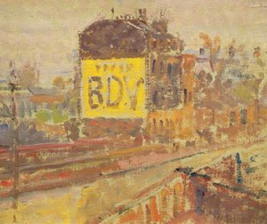 Hampstead Road, c.1910-11 da Harold Gilman