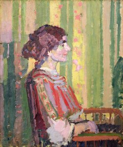 Signora Robert Bevan, c.1913 da Harold Gilman