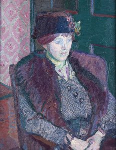 Ritratto di Mrs Victor Sly, c.1914-15 da Harold Gilman