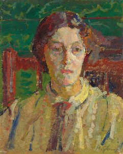 Ritratto della signora Whelan, c. 1912-3 da Harold Gilman