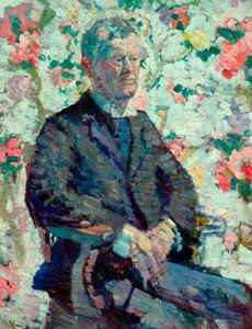 Ritratto di un uomo, c.1912-14 da Harold Gilman