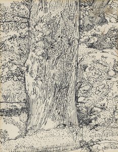 Albero, 1916 da Harold Gilman