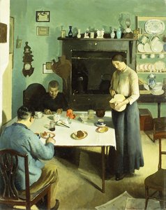 Un pasto in cucina da Harold Harvey