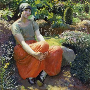 Nel giardino da Harold Harvey
