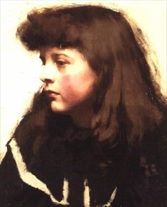 Ritratto di una ragazza da Harold Harvey