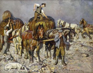 Raccoglitori di Alghe da Harold Harvey