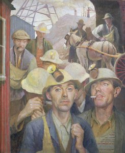Minatore di St. Just da Harold Harvey
