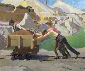 La cava di argilla da Harold Harvey