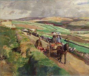 La strada per il mercato da Harold Harvey