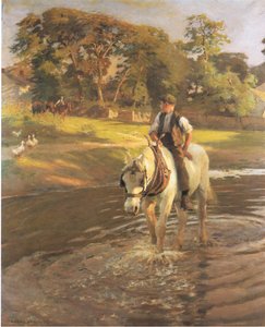 Abbeverare il cavallo da Harold Harvey