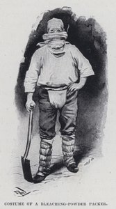 Costume di un imballatore di polvere da sbianca da Harold Hume Piffard
