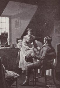 Illustrazione per La fiera delle vanità di William Makepeace Thackeray (litografia) da Harold Hume Piffard