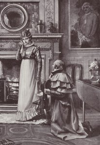 Illustrazione per La fiera delle vanità di William Makepeace Thackeray (litografia) da Harold Hume Piffard