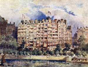 La facciata del fiume dell