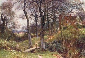 Un Sentiero verso il Villaggio, Ockley da Harold Sutton Palmer