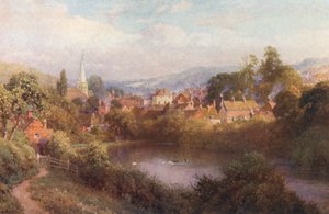 Godalming, una parte della città vecchia