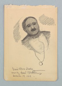 Studio per ritratto, Vicente Blasco Ibáñez