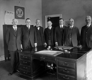 Federal Reserve Board, da sinistra a destra: Sec