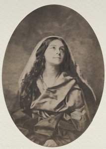 Studio allegorico di una donna, fine anni 1850