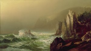 Isola di Grand Manan (olio su tela) da Harrison Bird Brown