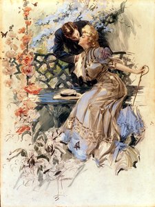 Giorni di fidanzamento, 1906 da Harrison Fisher