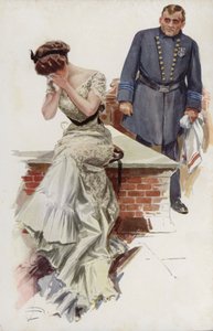 Illustrazione per When a Man Marries di Mary Roberts Rinehart da Harrison Fisher
