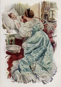 Illustrazione per Quando un uomo si sposa di Mary Roberts Rinehart da Harrison Fisher
