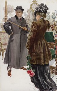 Illustrazione per Quando un uomo si sposa di Mary Roberts Rinehart