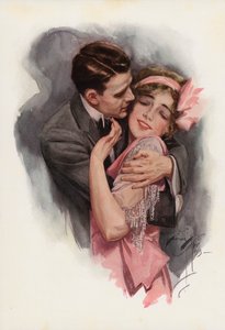 Poesia e prosa (litografia a colori)