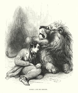 Leone e il suo custode