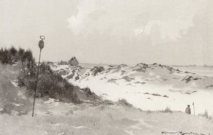 Campi da golf: Hunstanton, sotto la neve da Harry (1878 1950) Rountree