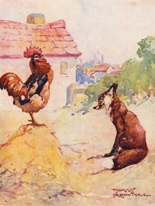 La volpe e il gallo