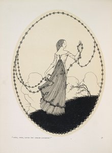 Aprile. Aprile, aprile, ridi con la tua risata fanciullesca! da Harry Clarke