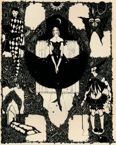 Colombina, c1900-1930 da Harry Clarke