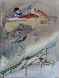 La caduta della casa degli Usher da Harry Clarke