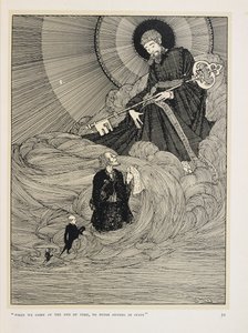 Il violinista di Dooney. "Quando arriveremo alla fine dei tempi, a Pietro seduto in stato" da Harry Clarke
