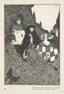 Il Giardino del Paradiso. Prese il Principe per mano e lo condusse nel suo Palazzo da Harry Clarke