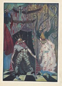 Il compagno di viaggio. Lasciagli tagliare la testa. da Harry Clarke