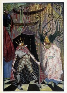 Il compagno di viaggio: "Che gli venga tagliata la testa" - in "Fiabe" di Hans Christian Andersen, ill. di Harry Clarke da Harry Clarke
