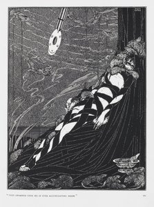 Mi assalirono in cumuli sempre più numerosi. Dalla storia Il Pozzo e il Pendolo. da Harry Clarke