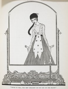 A dire il vero, questo nuovo ornamento non esaltava la sua bellezza. Illustrazione per il racconto 