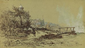 Cascate del Niagara, 1862