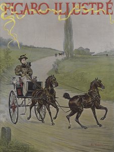 En Tandem. Copertina di Le Figaro Illustré, giugno 1895