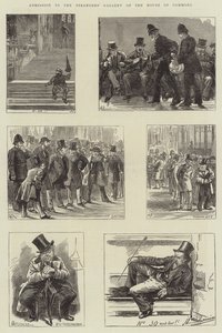 Ammissione alla Galleria degli Stranieri della Camera dei Comuni