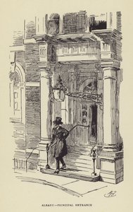 Albany, ingresso principale da Harry Furniss
