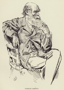 Charles Darwin da Harry Furniss