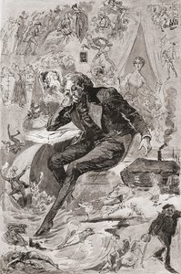 David Copperfield. Illustrazione di Harry Furniss per il romanzo di Charles Dickens David Copperfield, dall