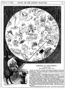 Essenza del Parlamento, 1883 da Harry Furniss